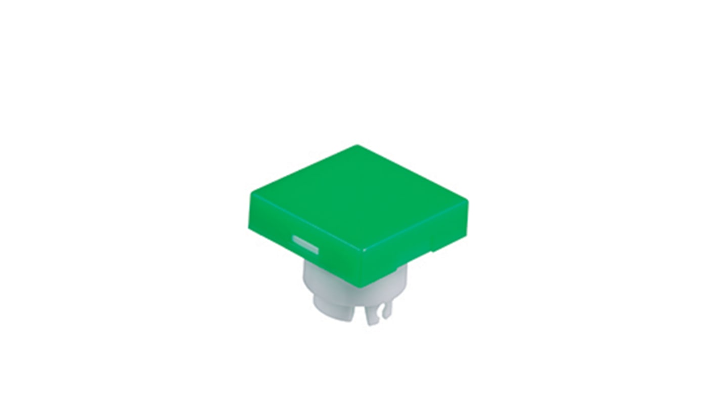 NKK Switches Push Button Cap for Use with YB Series Pushbuttons, 15 x 15 x 12.2mm