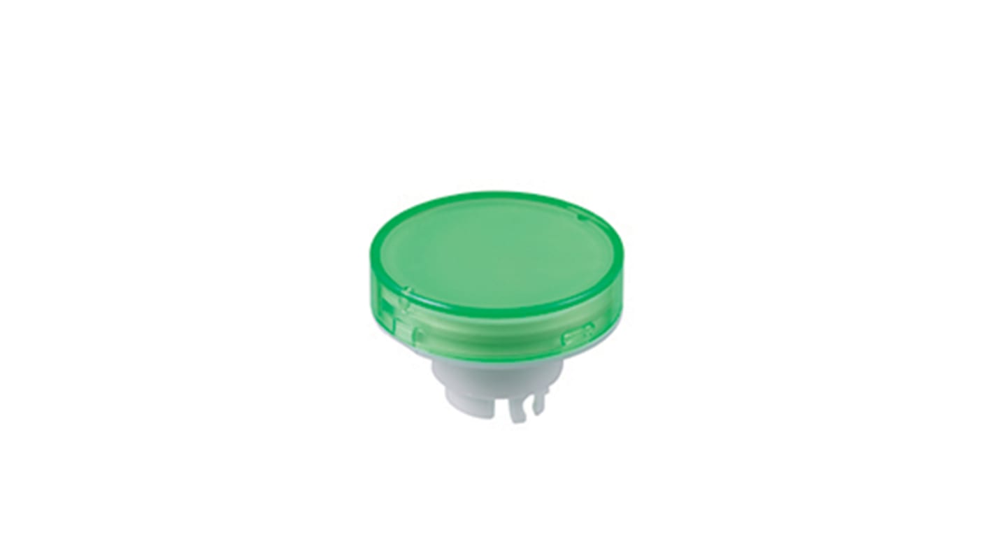 NKK Switches Push Button Cap for Use with YB2 Series Pushbuttons, 19 (Dia.) x 13.1mm