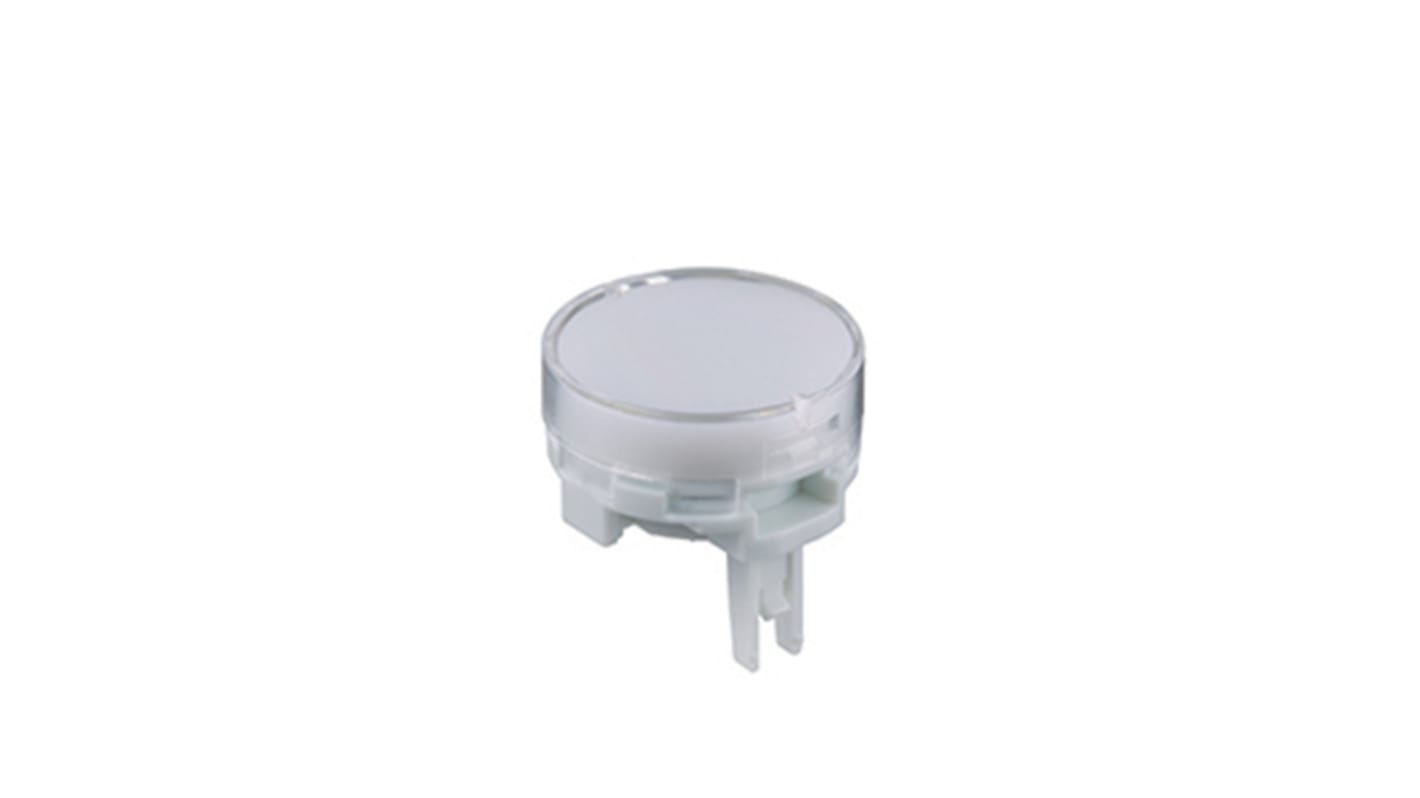 NKK Switches Push Button Cap for Use with LB Series Pushbuttons, 19 (Dia.) x 10mm