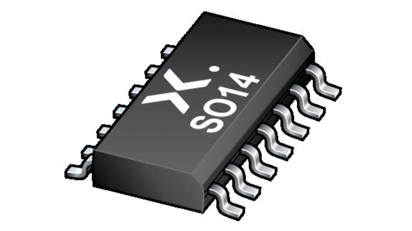 Porte logique CMS Nexperia AND Quadruple SOIC, 14 broches