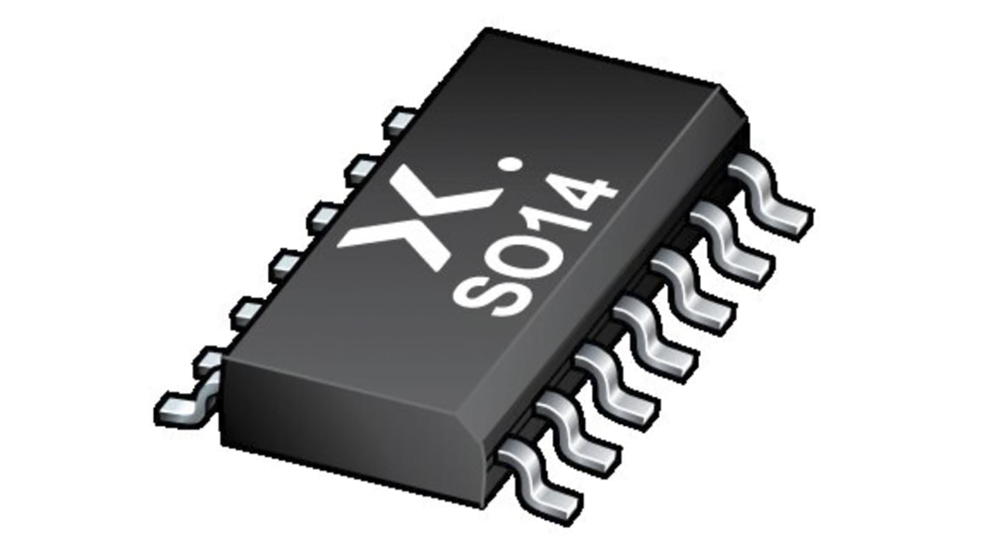 Nexperia HEF4030BT,652, Quad 2-Input XOR Logic Gates, 14-Pin SOIC