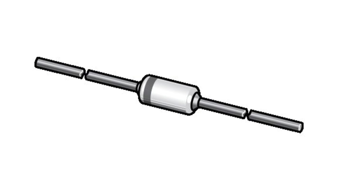 Diode Zener Nexperia, 4.1V, Montage sur CI, dissip. ≤ 500 mW SOD-27