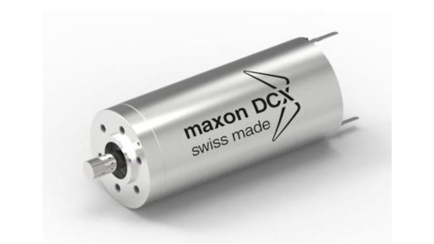 Motor DC Maxon serie DCX, 36 V dc, 112 W, 7410 rpm, 7940 rpm, par máx. 119 mNm, Ø de eje 4mm