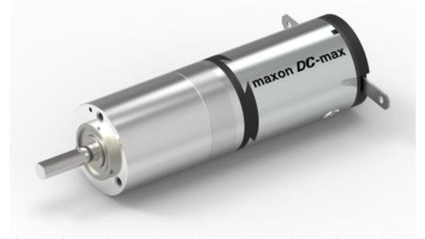 Maxon Brushed Geared DC Geared Motor, 4.22 W, 12 V dc, 33 Ncm, 6200 rpm, 1.5mm Shaft Diameter