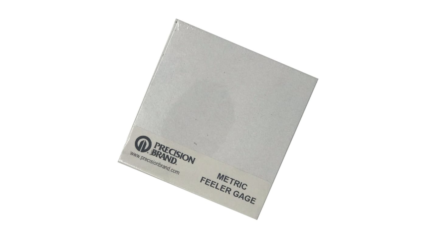 Galga de espesor Precision Brand 09103, calibrado UKAS, de 0.03mm, long. 7.6m