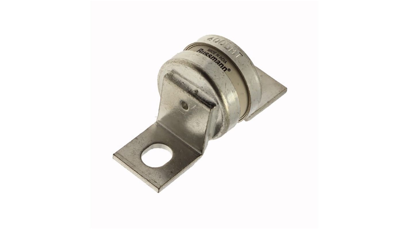 Fusibile a linguetta con fissaggio a bullone, Eaton, 400A, standard &#149; BS88, IEC 60269, fori di fissaggio da 59mm, cat.