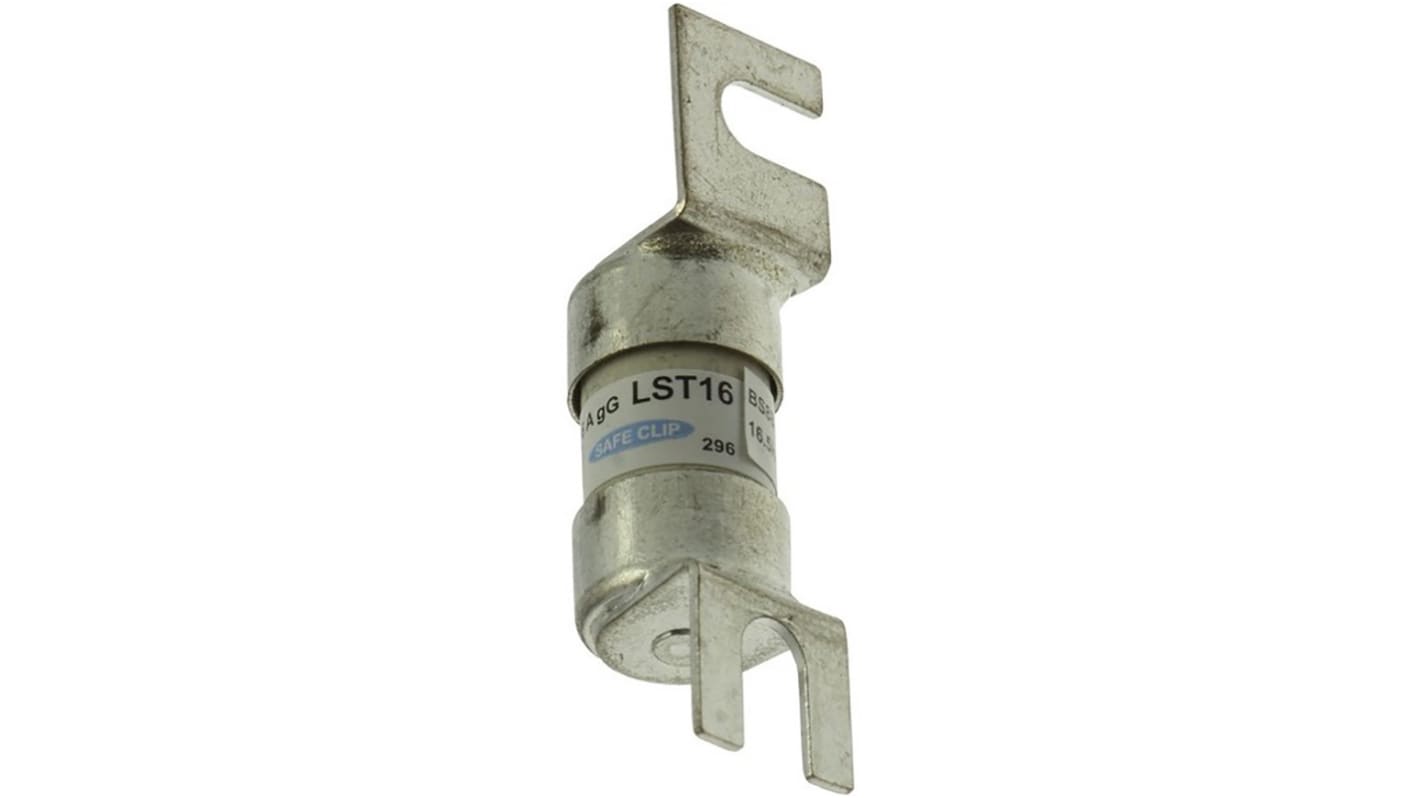 Fusible de cuchillas ranuradas excéntricas Eaton Eaton Bussman, gG, 240V ac, 16A, BS88, IEC 60269