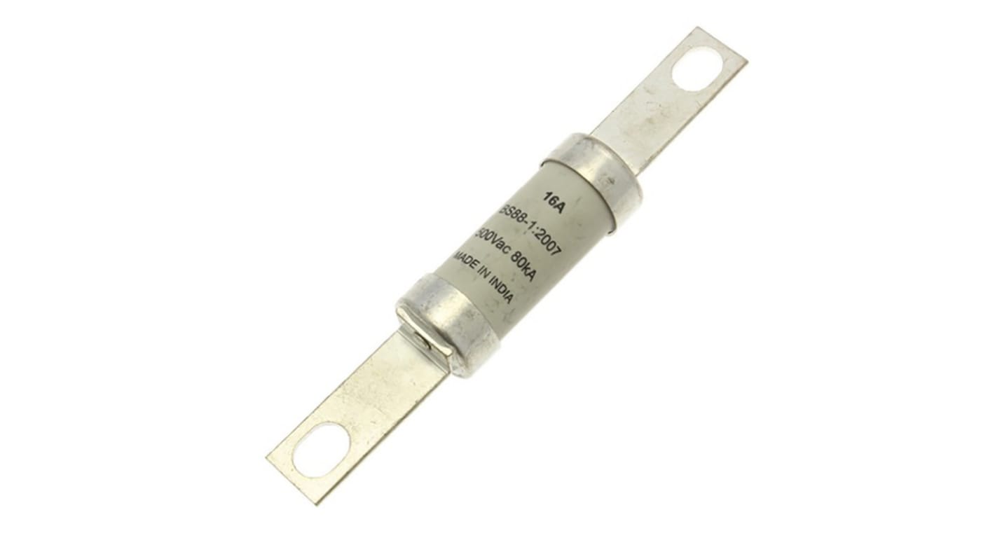 Eaton 16A Bolted Tag Fuse, 250 V dc, 550V ac, 111.5mm