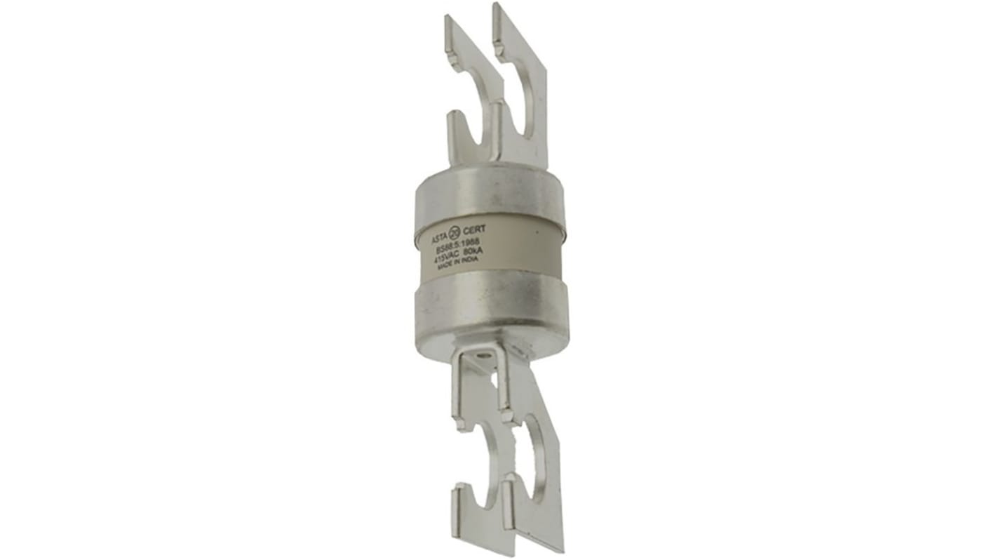 Fusible de cuchillas ranuradas centradas Eaton Bussmann, gG, 415V ac, 315A, BS88, IEC 60269