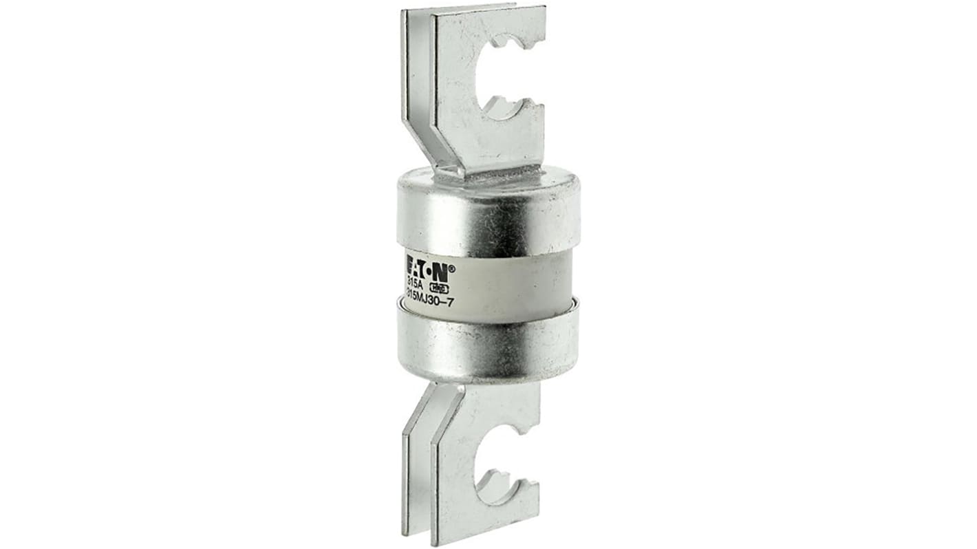 Fusibile a linguetta con fissaggio a bullone, Eaton, 315A, standard &#149; BS88, IEC 60269, fori di fissaggio da 82mm, cat.