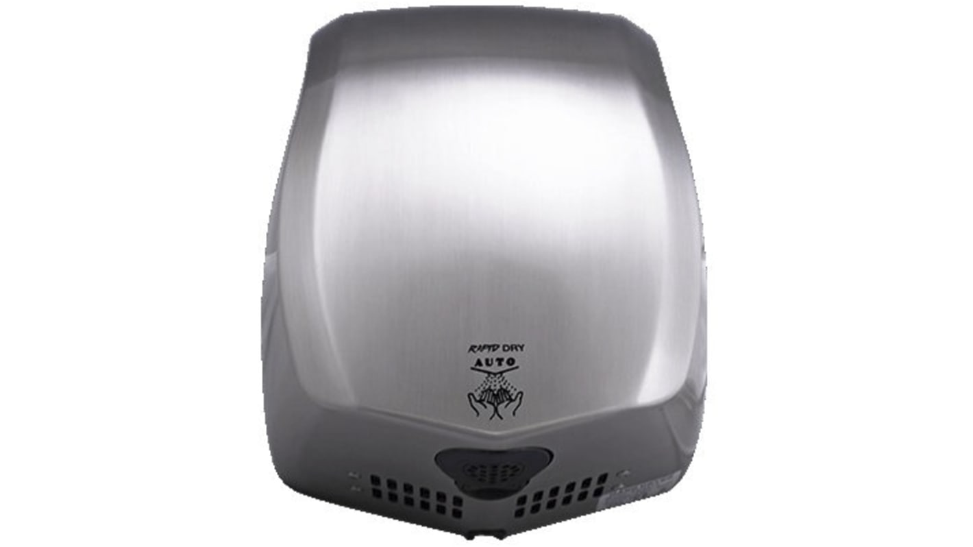 Fantech Automatic Stainless Steel 900W Hand Dryer, 300mm x 169mm x 252mm