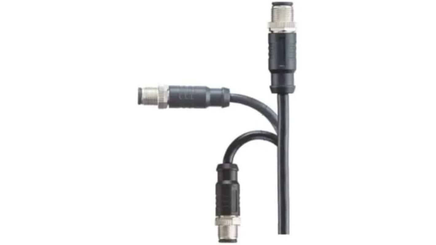 Conector circular Amphenol Industrial macho serie M de 3 vías macho, Montaje en Panel, IP68, IP69K