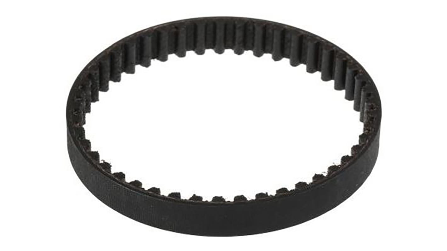 Cinghia sincrona Contitech, 53 denti da 1.1mm, passo 3mm, dimensioni 159mm x 6mm, in Gomma