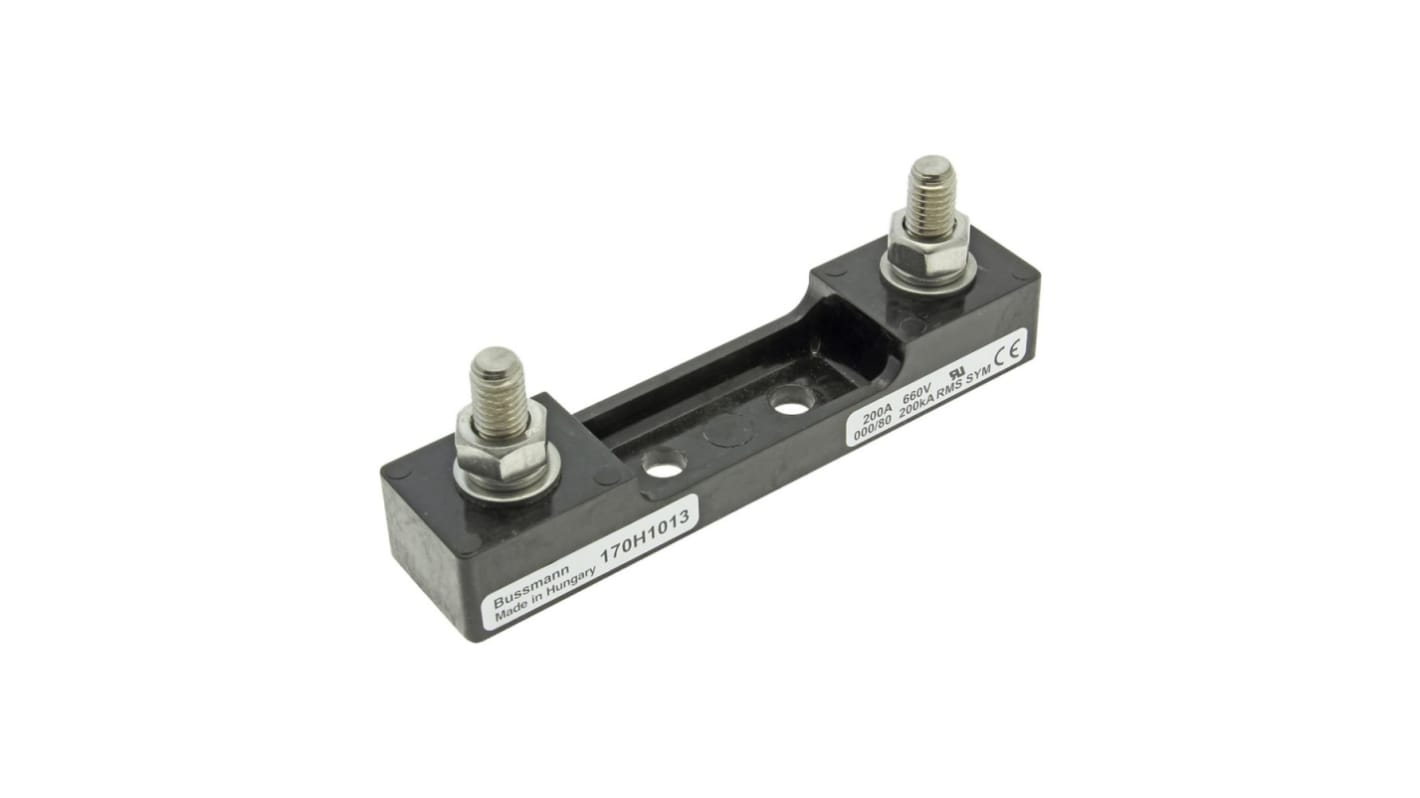 Eaton 200A Base Mount Fuse Holder for 0000, 000 Fuse, 1P, 660V ac