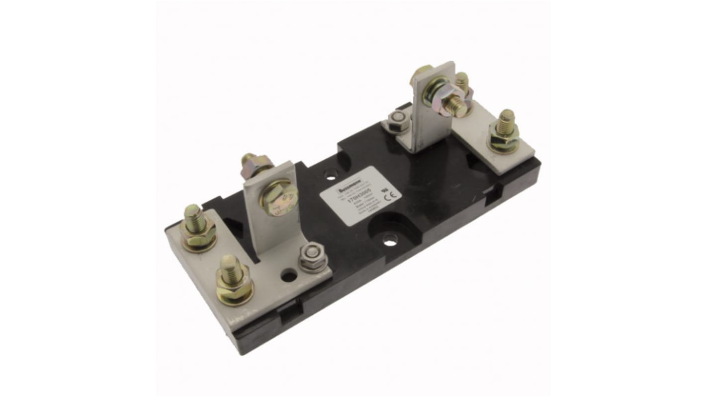 Eaton 1.25kA Base Mount Fuse Holder, 1P, 1.4kV