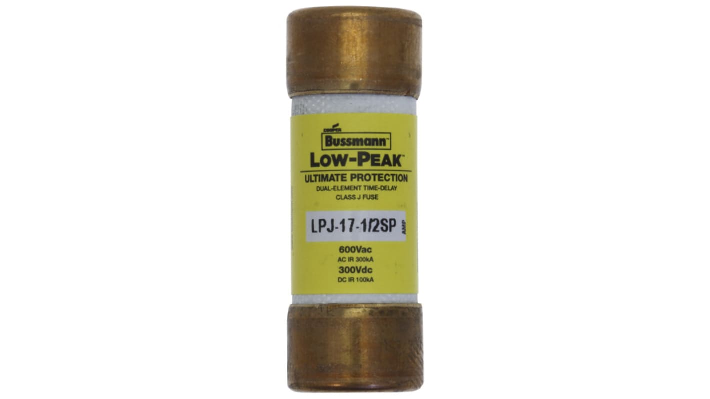 Eaton 17.5A T Cartridge Fuse, 21 x 57mm