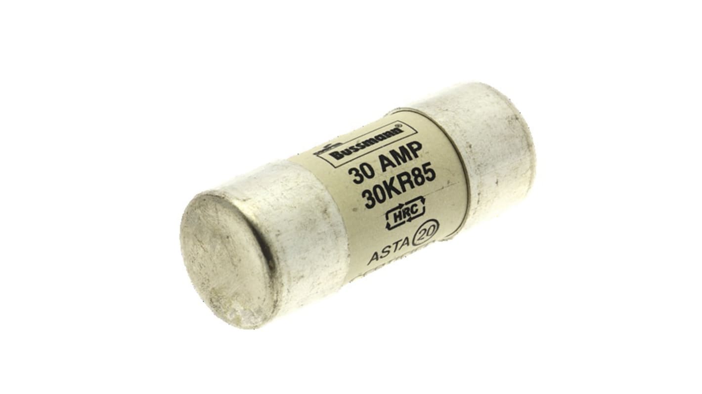 Eaton 30A Ceramic Cartridge Fuse, 23 x 57mm