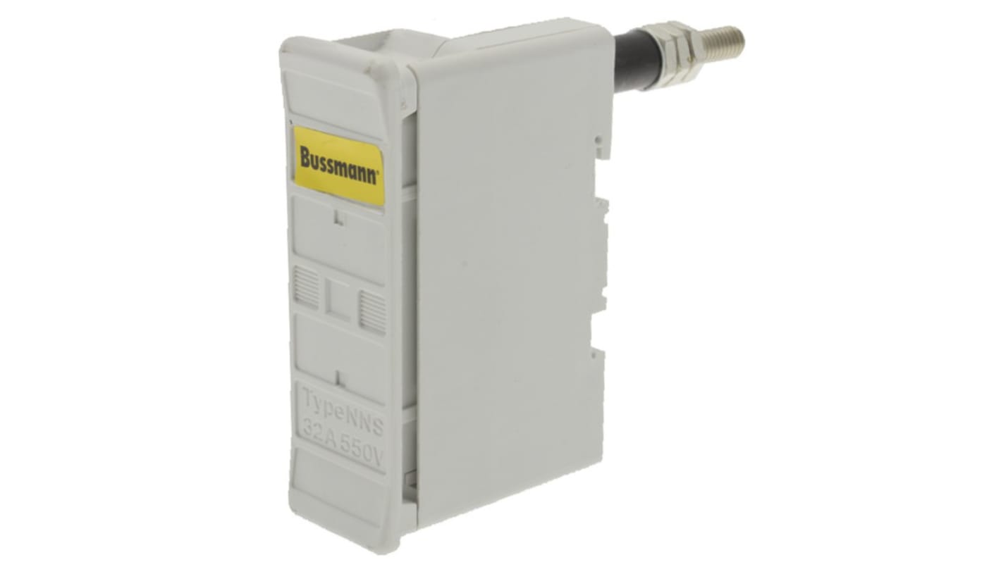 レール取り付けヒューズホルダ Eaton 32A Bussmann, 550V ac