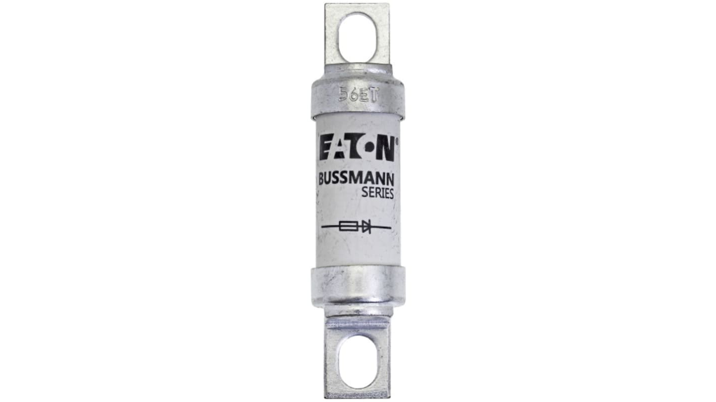 Eaton Bussmann Sicherung mit Schraublaschen, 500 V dc, 690V ac / 56A, aR BS 88, IEC 60269, Lochabstand 63.5mm