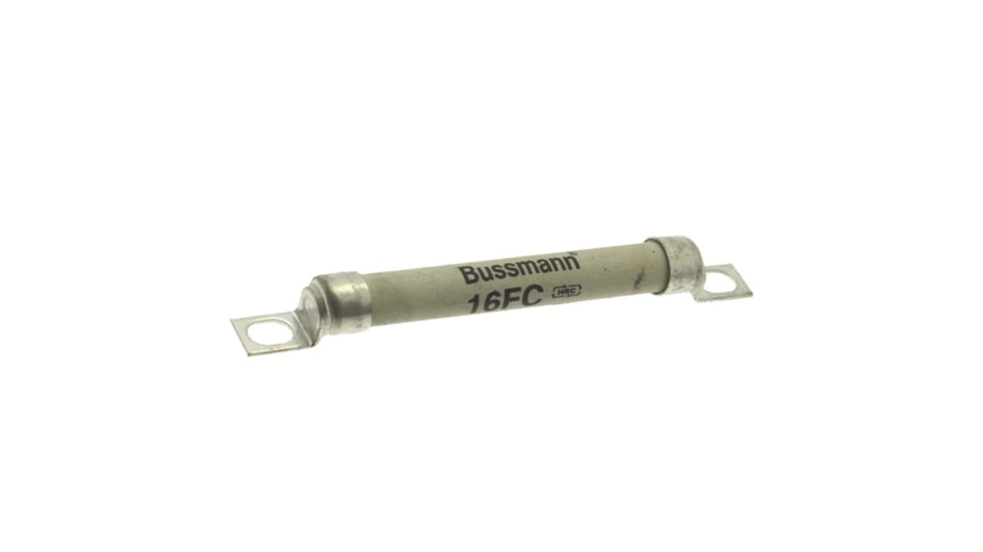 Eaton Bussmann Sicherung mit Schraublaschen 9 x 73mm, 690V ac / 16A F, aR BS 88, IEC 60269, Lochabstand 64.3mm