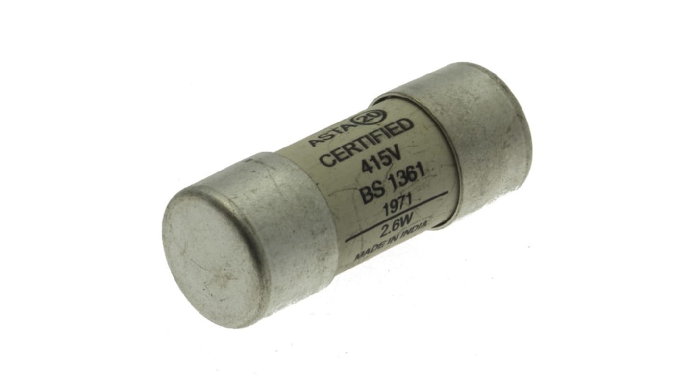 Eaton 20A Ceramic Cartridge Fuse, 23 x 57mm