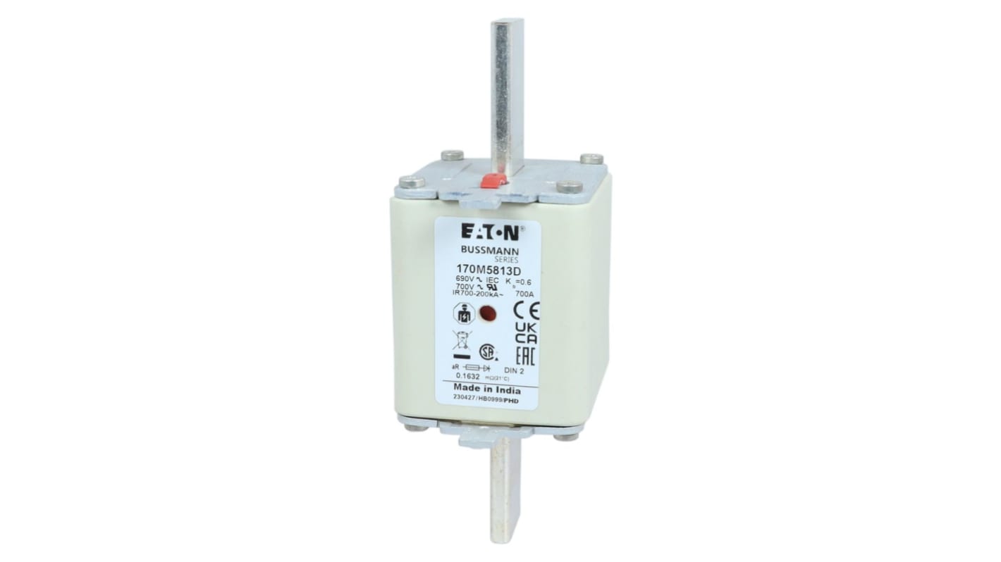 Eaton 700A Centred Tag Fuse, NH2, 690V