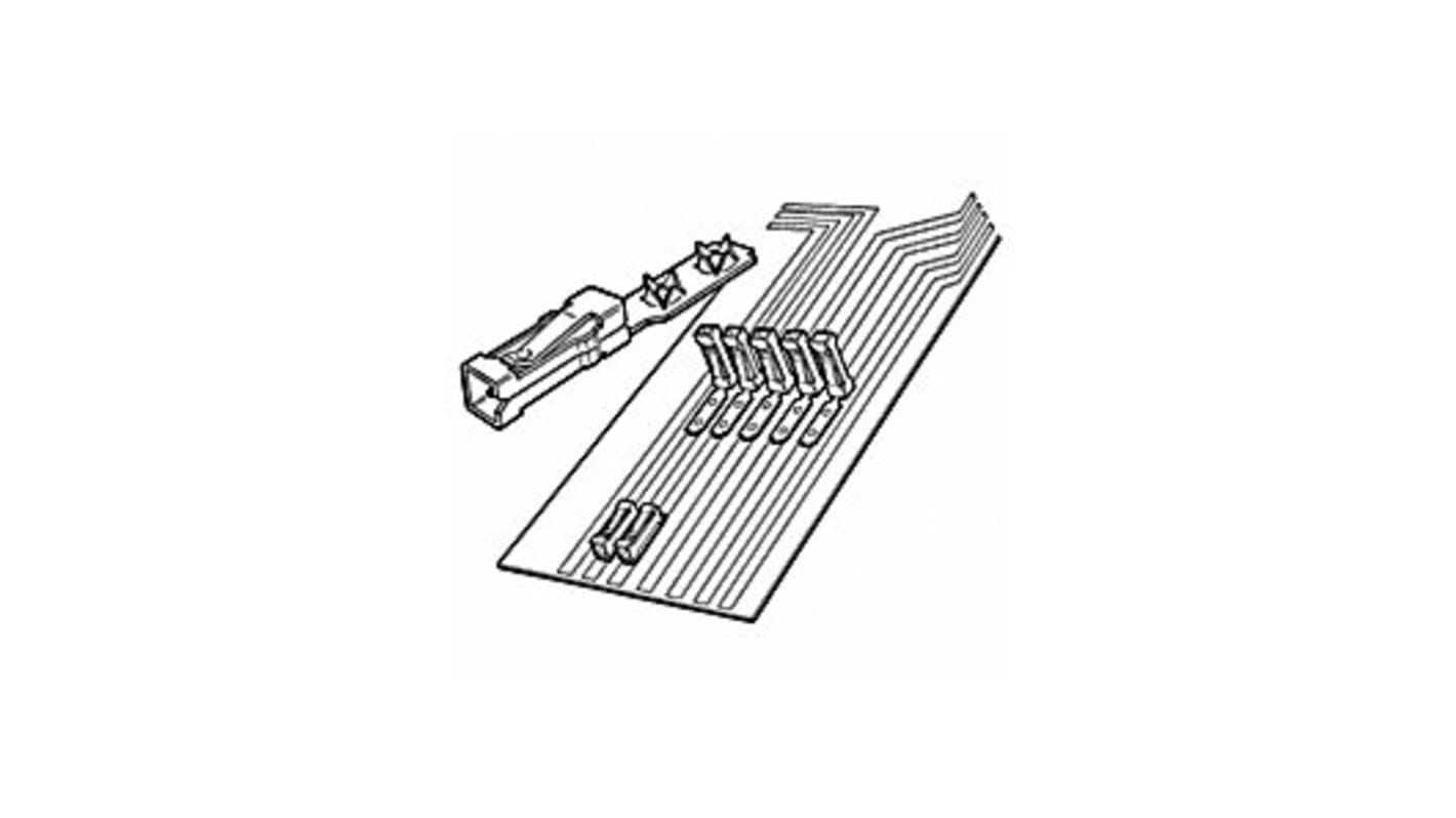 Amphenol ICC Berg Duflex Crimp-Anschlussklemme, Buchse, Gold Lötanschluss