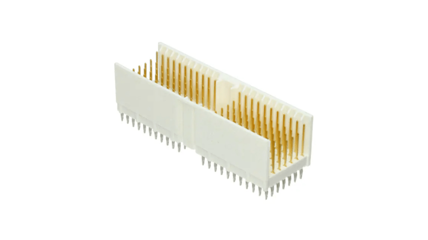 Amphenol Communications Solutions, Millipacs 2mm Pitch Backplane Connector, Male, Vertical, 5 Row, 110 Way