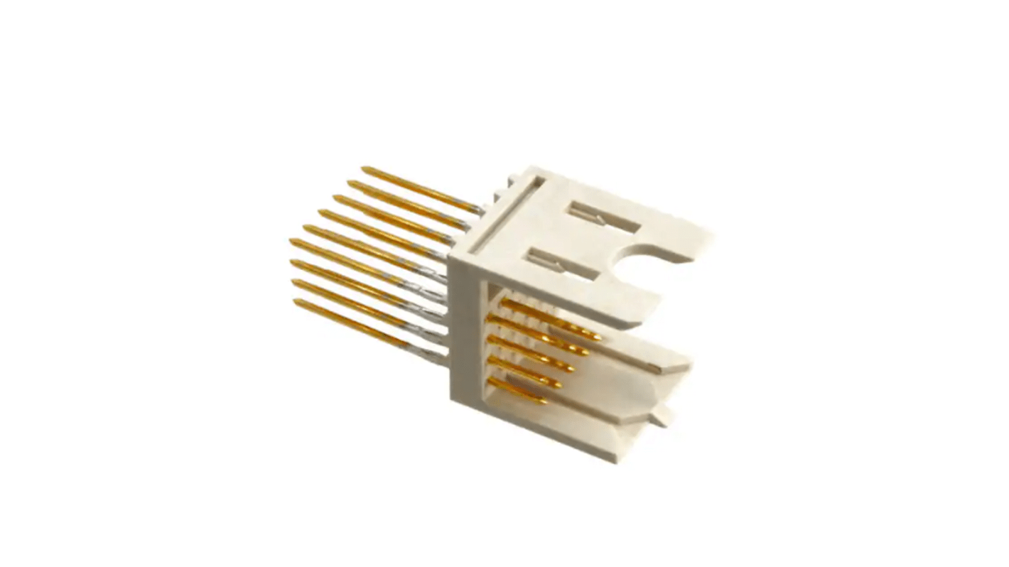 Amphenol Communications Solutions Metral Backplane-Steckverbinder, 24-polig, 4-reihig, Löten-Anschluss, 1.5A, THT