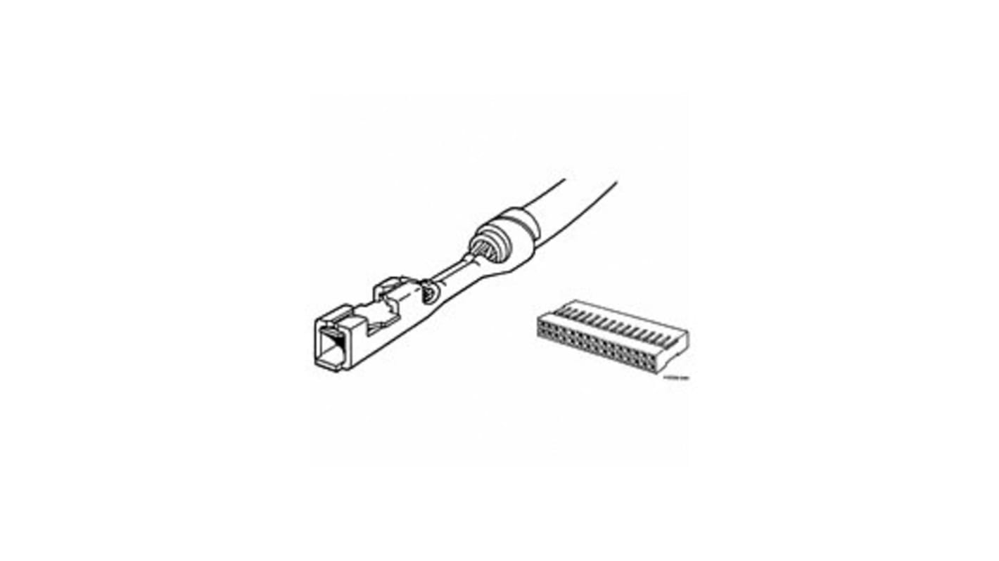 Amphenol Communications Solutions Crimp-Anschlussklemme für Draht/Platinen-Verbinder, Buchse