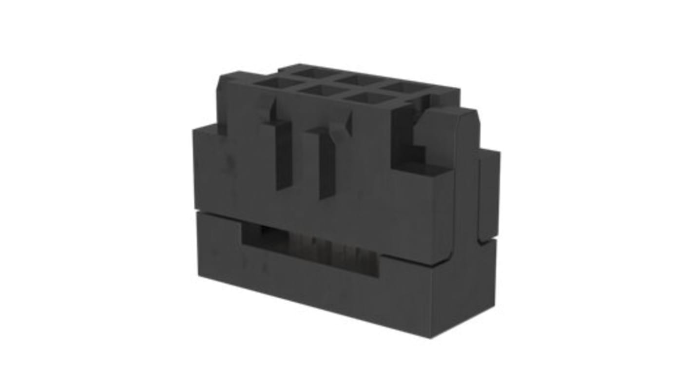 Conector IDC hembra Amphenol ICC serie Minitek de 34 vías, paso 2.0mm, 2 filas