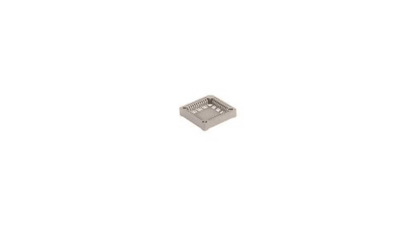 Amphenol Communications Solutions 1.27mm Pitch 32 Way SMD PLCC IC Socket