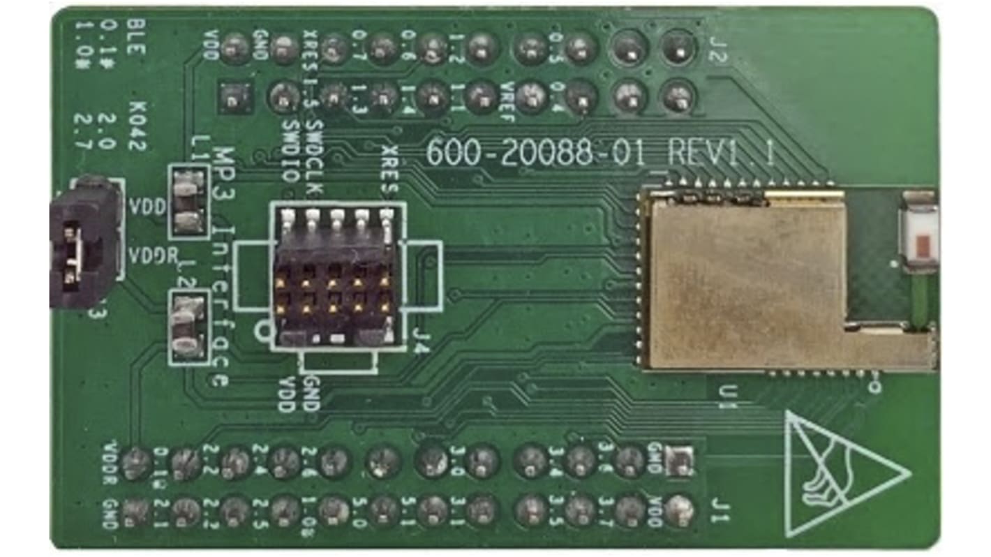 Infineon, Bluetooth,WiFi, GPIO,パワーアンプ 224110 評価キット CYBLE-224110-EVAL