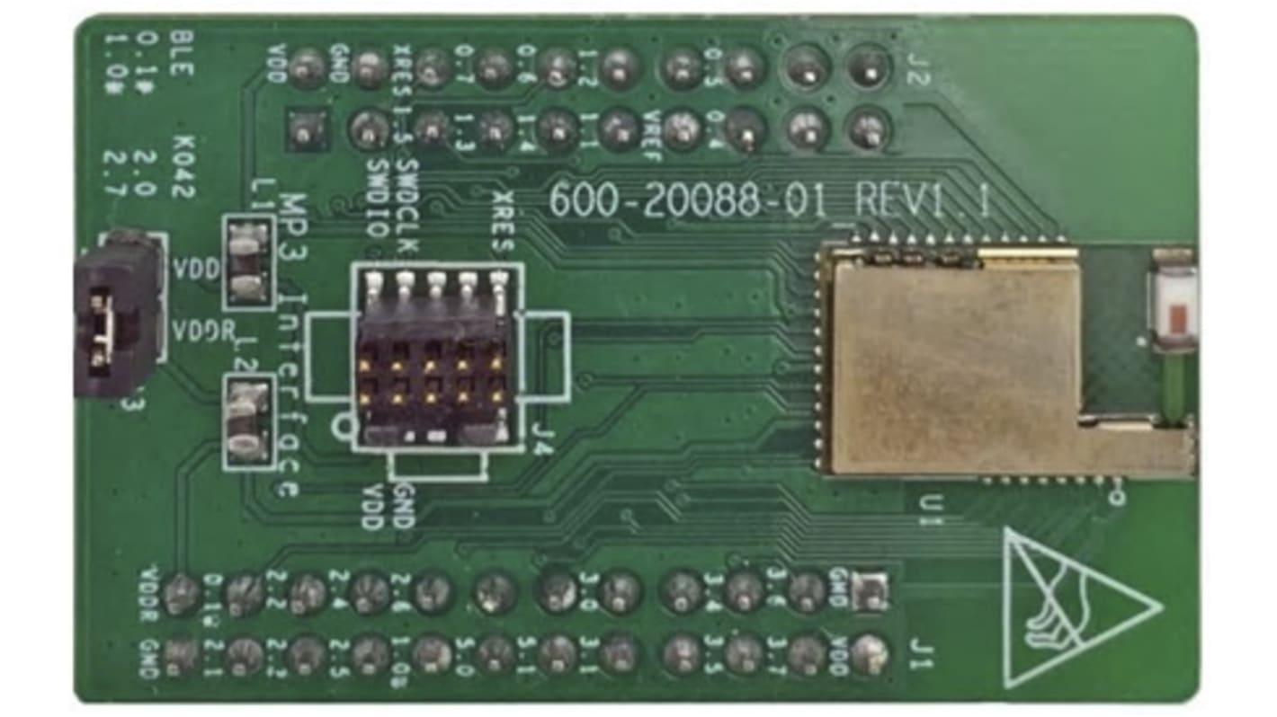 Infineon, Bluetooth,WiFi, GPIO,パワーアンプ 224116 評価キット CYBLE-224116-EVAL