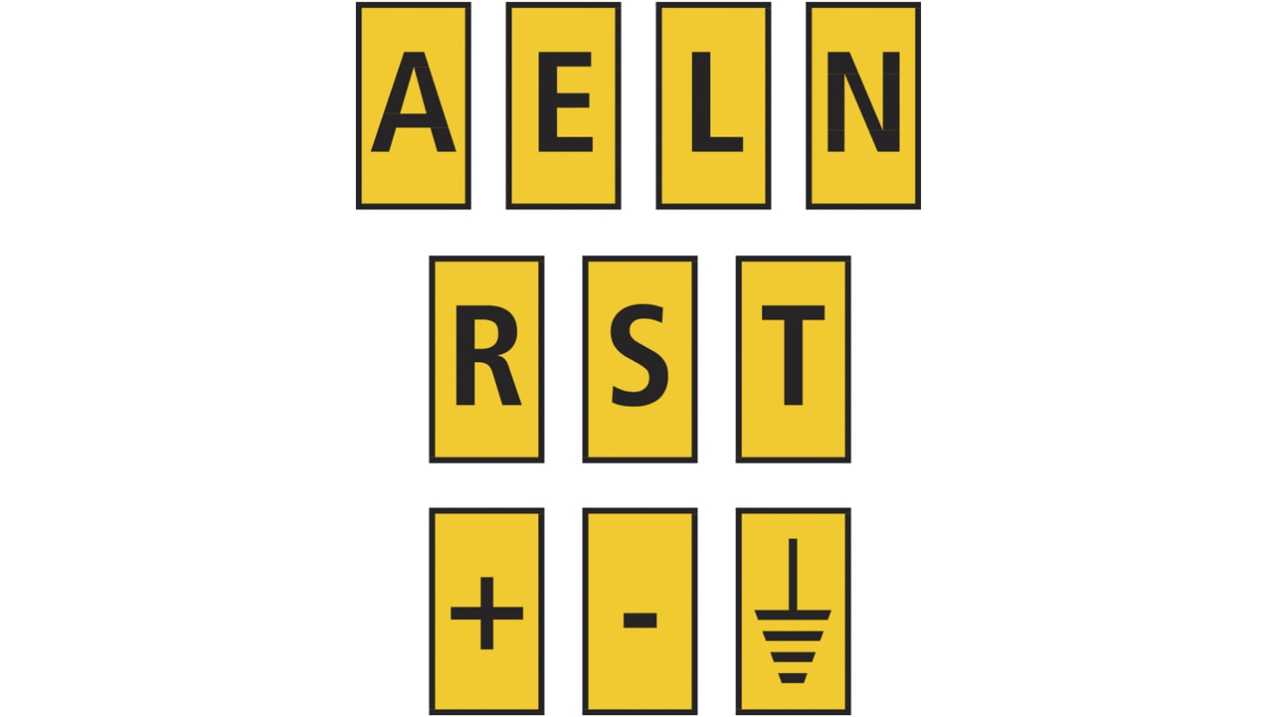 HellermannTyton, 561-00994 WIC0 AELNRST-PA66-YE, ケーブルマーカー 白 なし