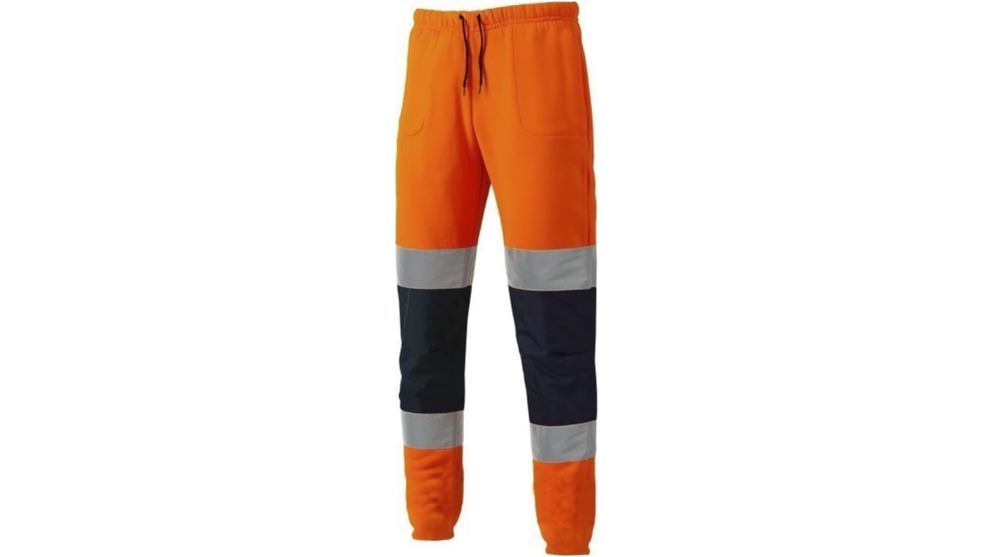 Dickies Warnschutz-Arbeitshose Polyester Orange, Größe 30Zoll x 30Zoll