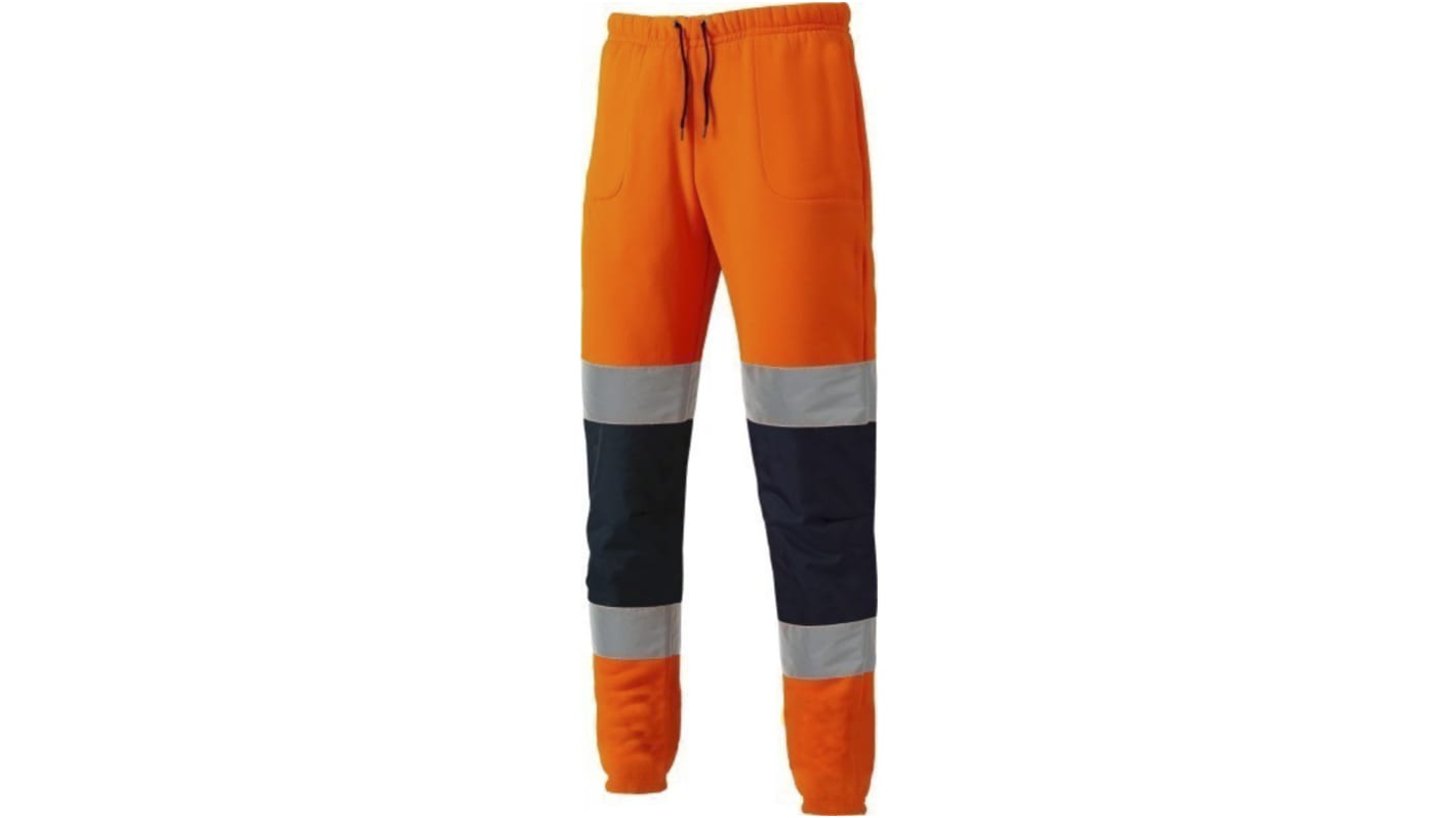 Dickies Warnschutz-Arbeitshose Polyester Orange, Größe 39Zoll x 30Zoll