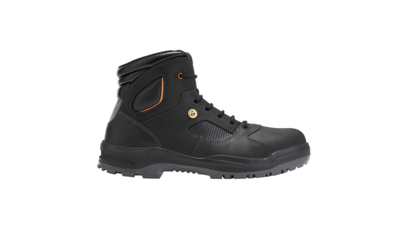 Parade Tyrola Black Composite Toe Capped Unisex Ankle Safety Boots, UK 10.5, EU 45