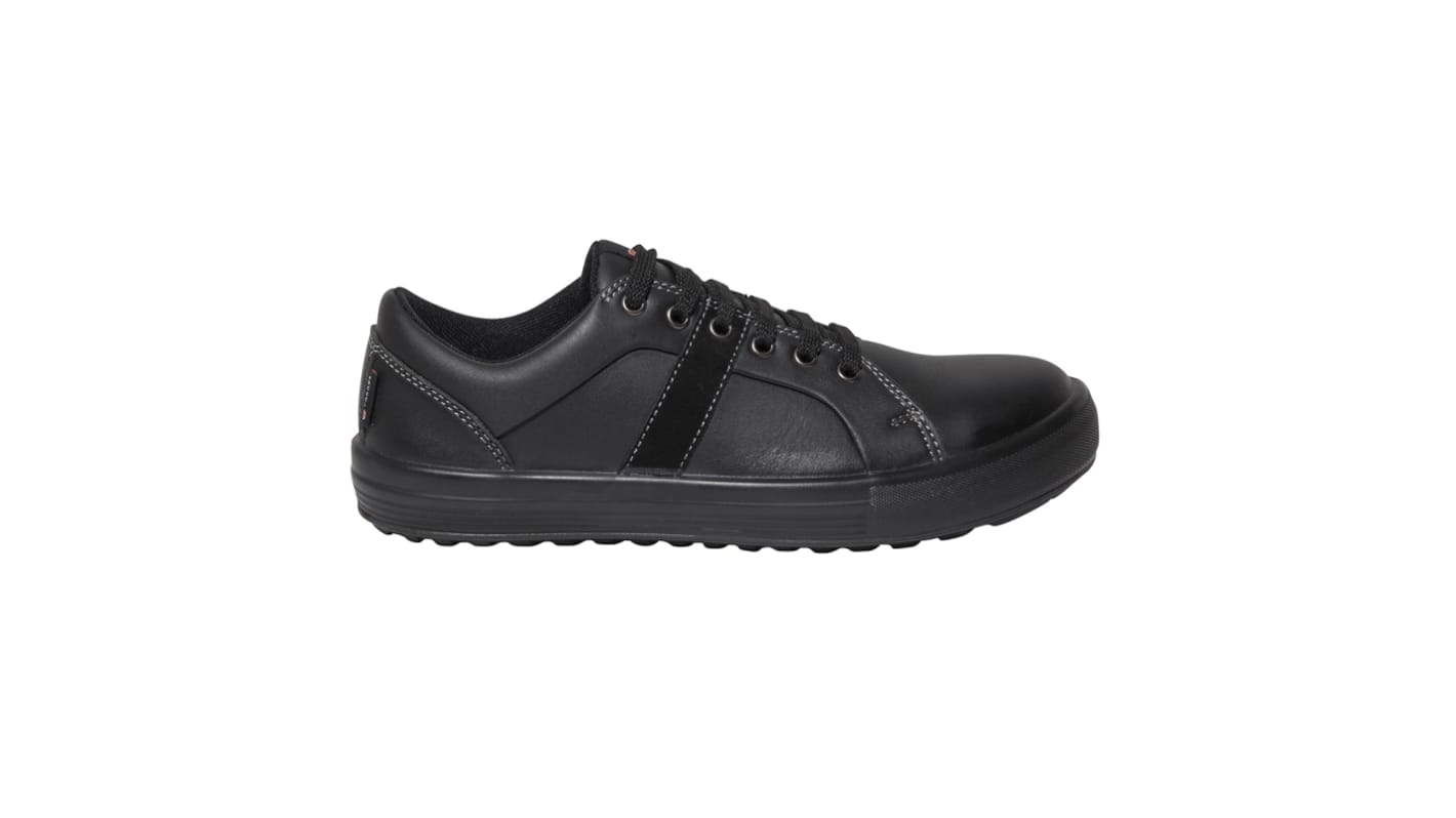 Parade Vargas Unisex Black Stainless Steel  Toe Capped Safety Trainers, UK 7, EU 41