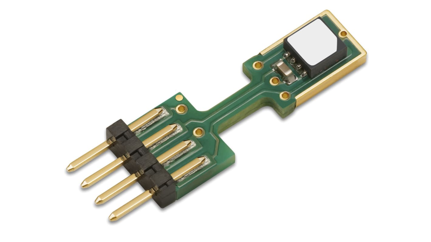 Sensirion Temperature & Humidity Sensor, Digital Output, Serial-I2C, ±0.1 °C, ±1.5%RH, 4 Pins