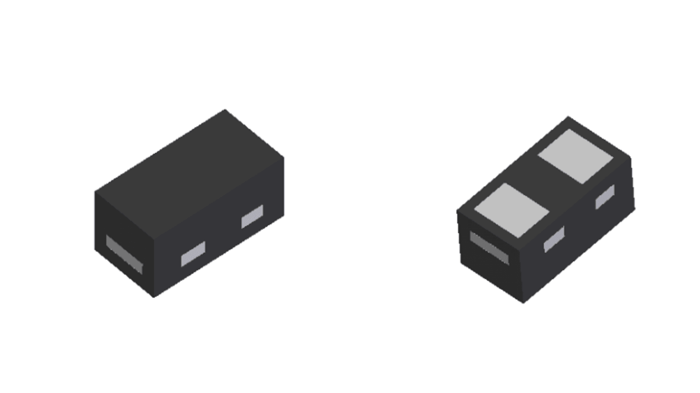 Diodes Inc D15V0M1U2LP3-7, Uni-Directional TVS Diode, 75W, 2-Pin X3-DFN0603