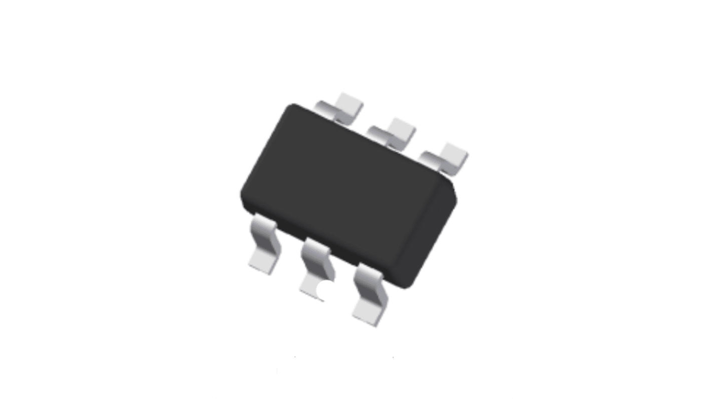 Dual N/P-Channel-Channel MOSFET, 4.6 A, 3.3 A, 30 V, 6-Pin TSOT-26 Diodes Inc DMC3071LVT-7