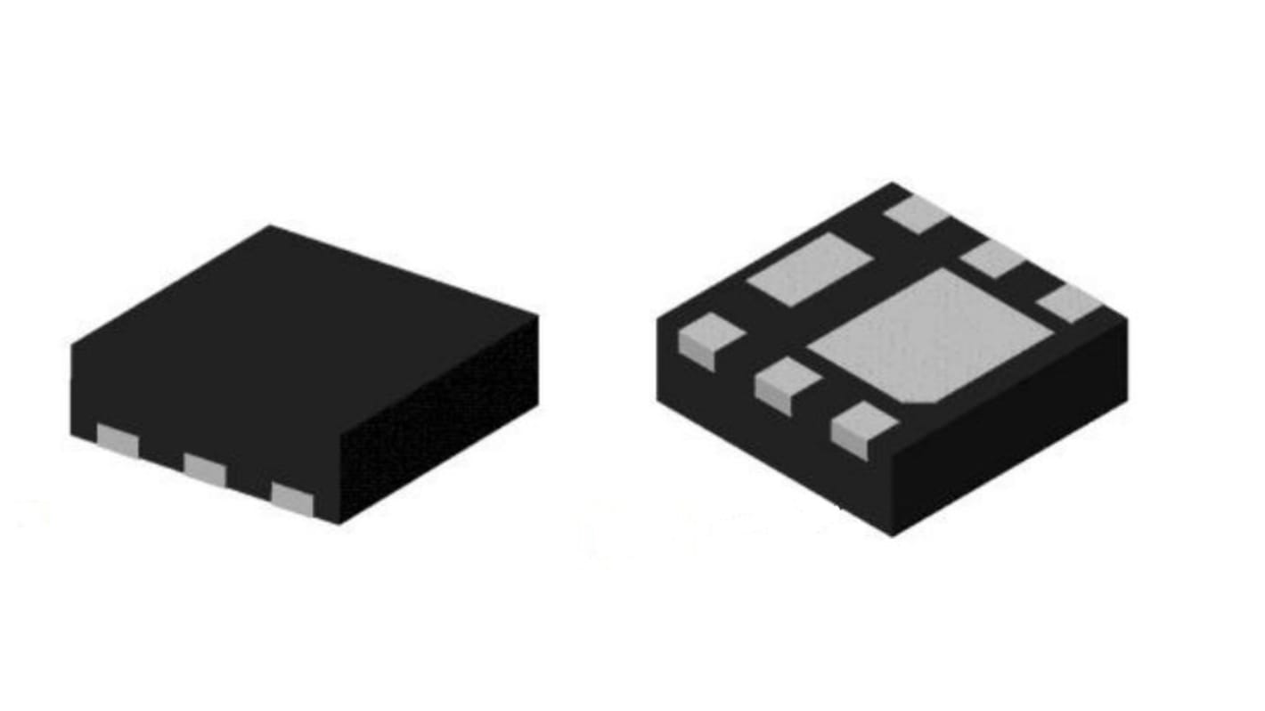 MOSFET DiodesZetex, canale P, 18,5 mΩ, 12,8 A, U-DFN2020, Montaggio superficiale