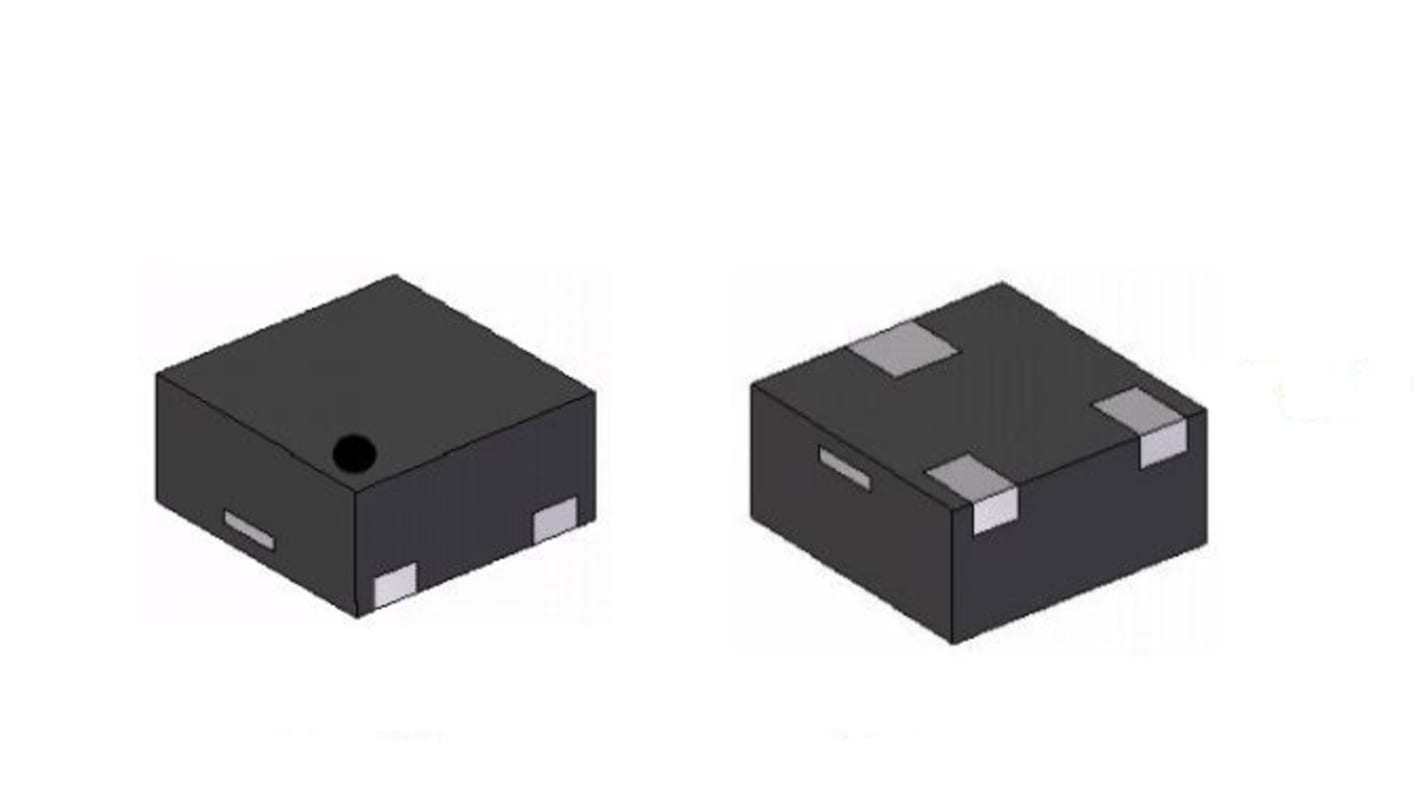 DiodesZetex DMP21D6UFD-7 P-Kanal, SMD MOSFET 20 V / 600 mA 800 mW, 3-Pin X1-DFN1212