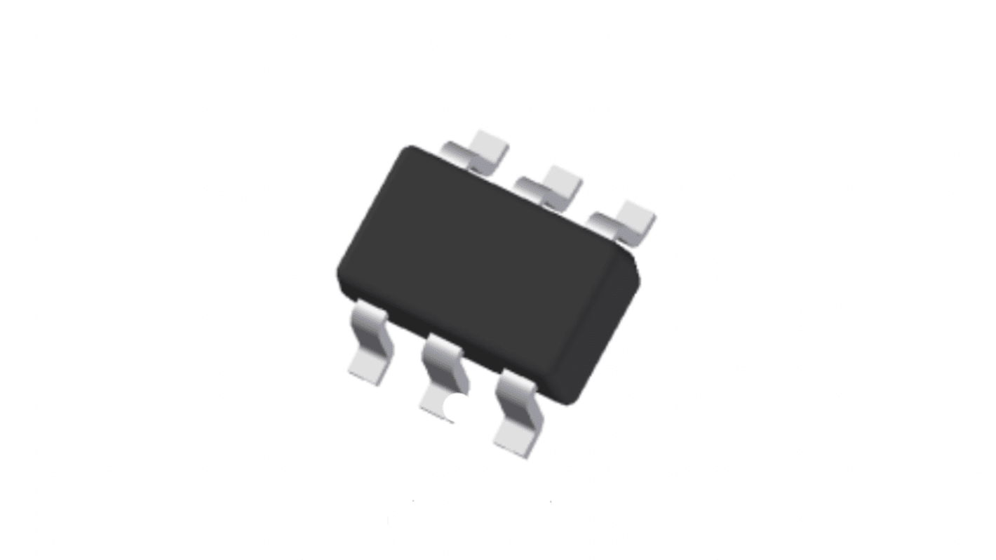 MOSFET DiodesZetex DMC2057UVT-7, VDSS 20 V, ID 4 A, 3,3 A, TSOT-26 de 6 pines, 2elementos