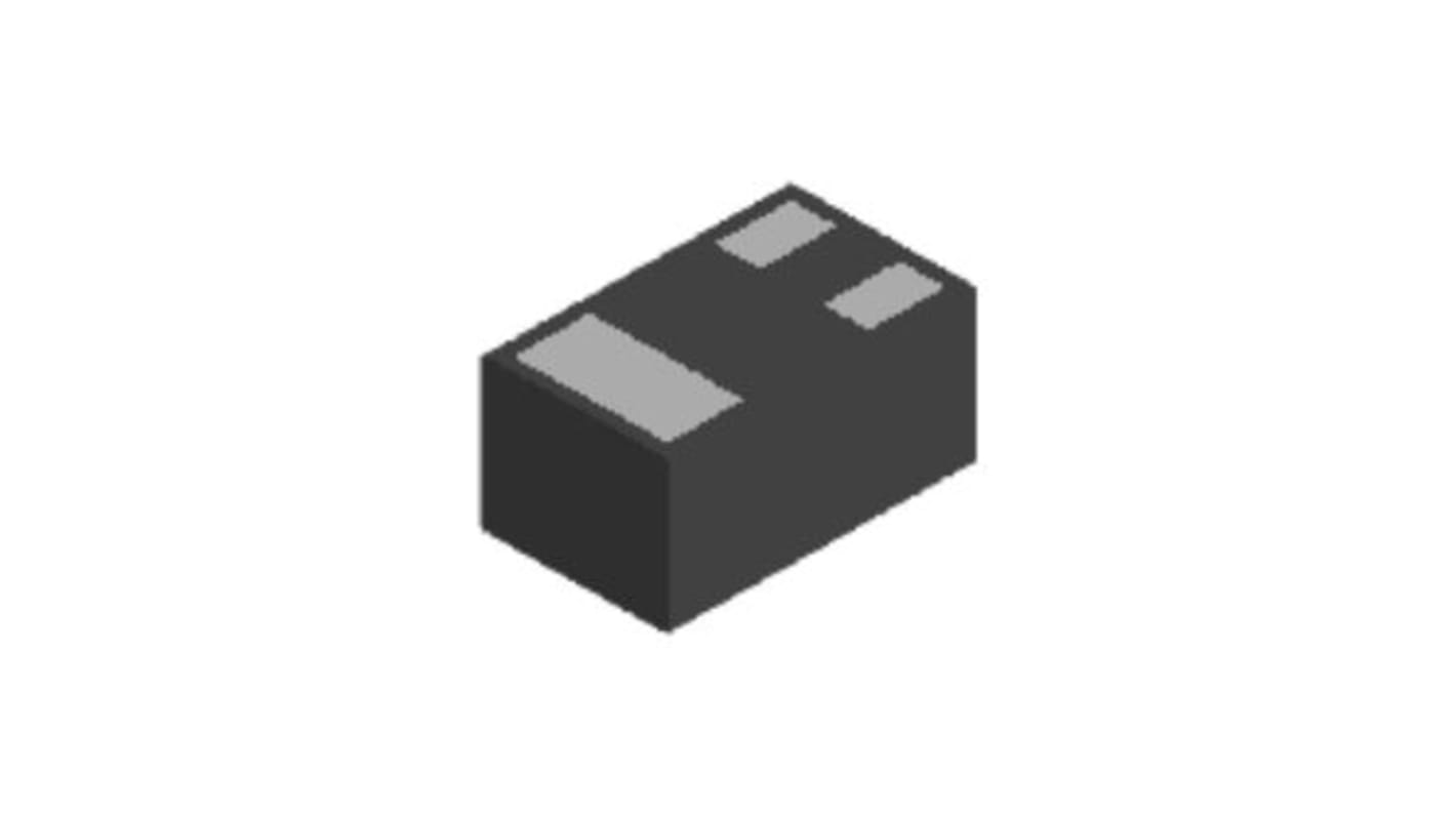 MOSFET DiodesZetex, canale N, 3 mΩ, 407 mA, X1-DFN1006, Montaggio superficiale