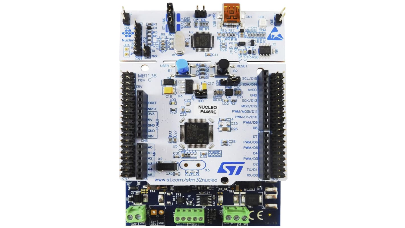 Kit de desarrollo Nucleo Pack de STMicroelectronics, con núcleo ARM Cortex-M4