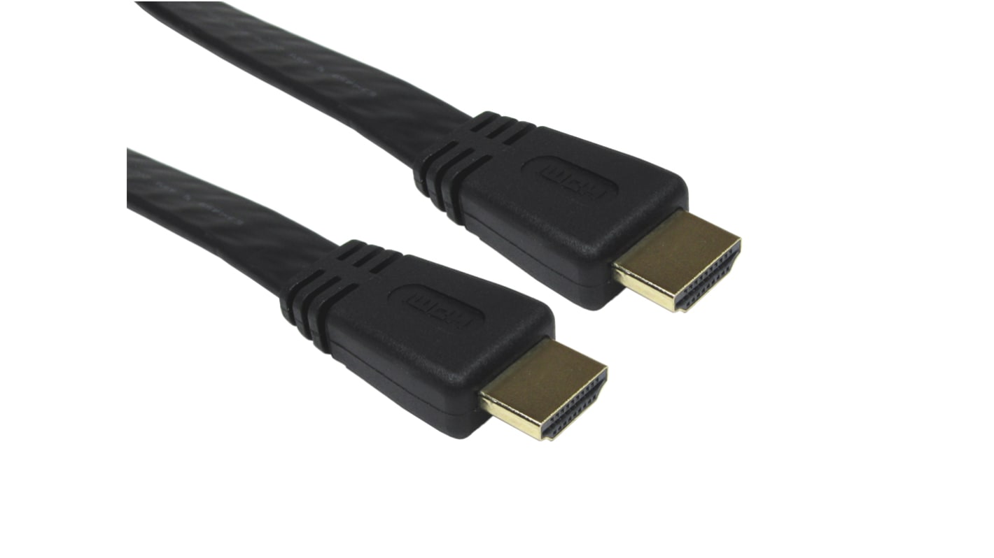 RS PRO 4K Male HDMI to Male HDMI Cable, 2m RS