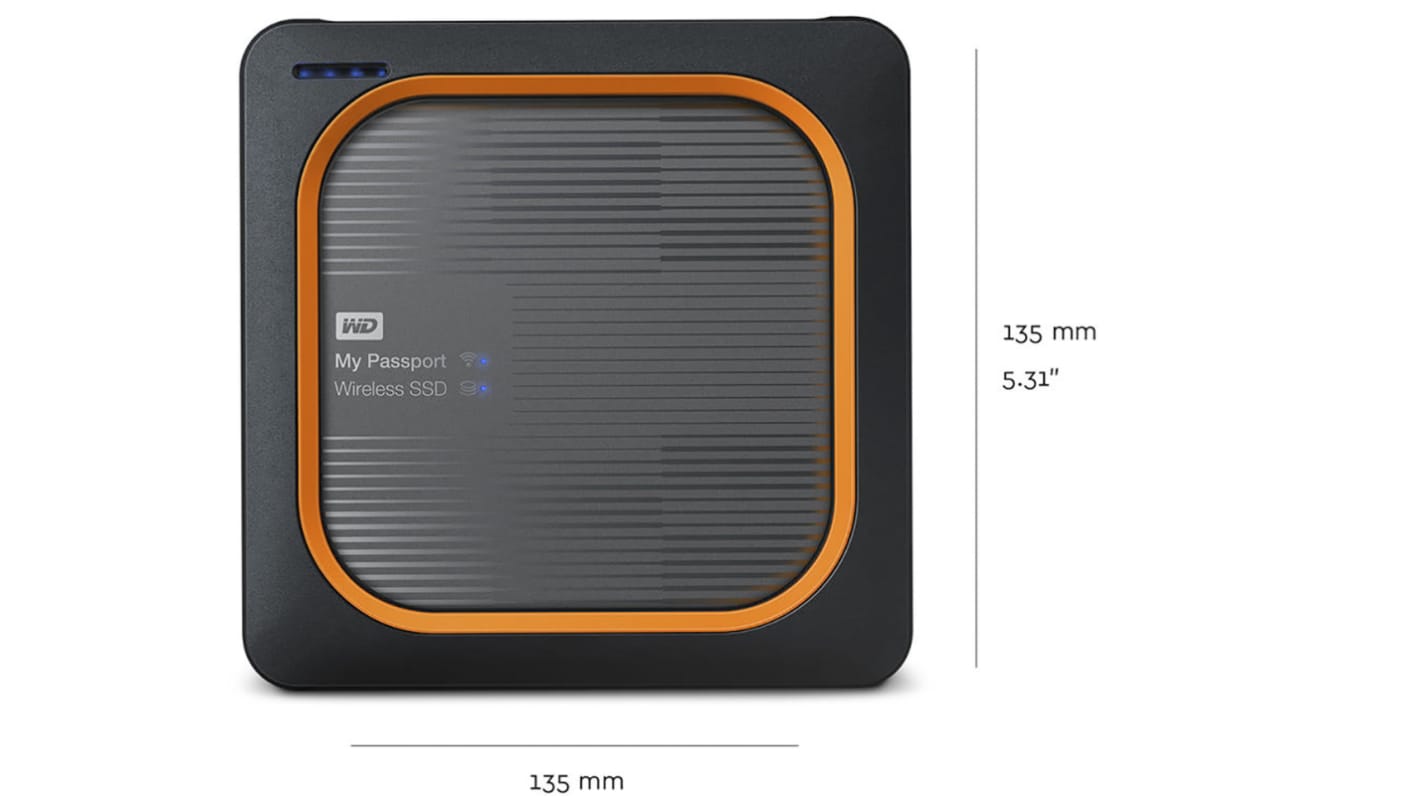 Western Digital Externe Festplatte, 2 TB, SSD