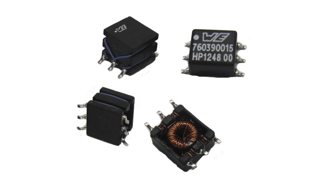 Transformer til printkort, Primær: 5.5V dc, 1 Udgang, Sekundær: 3.3V, Overflademontering, 9.25 x 4.1 x 8.3mm